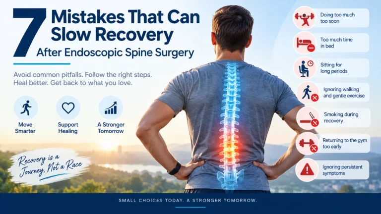 7 Mistakes That Can Slow Recovery After Endoscopic Spine Surgery