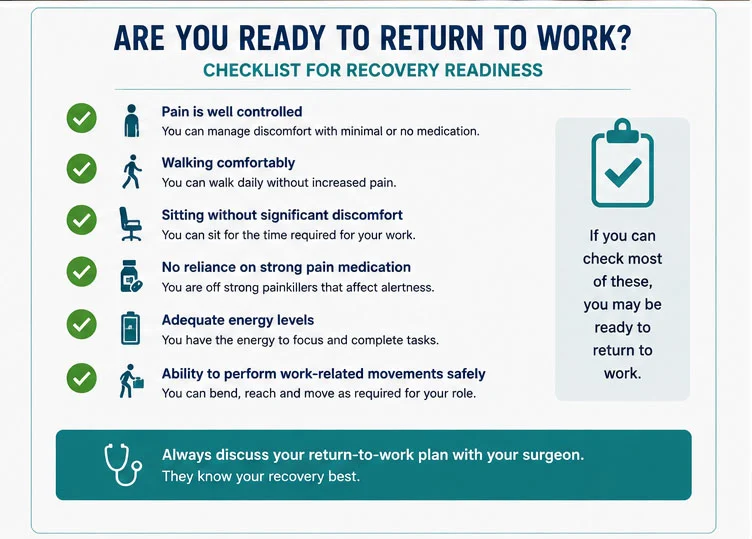 Return-to-Work Readiness Checklist