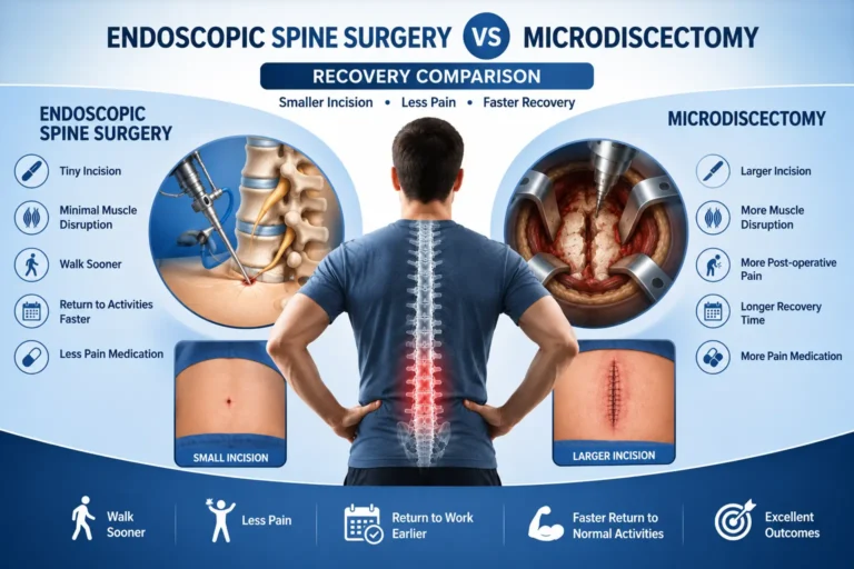 Endoscopic Spine Surgery vs Microdiscectomy Recovery: Which Has the Faster Recovery?