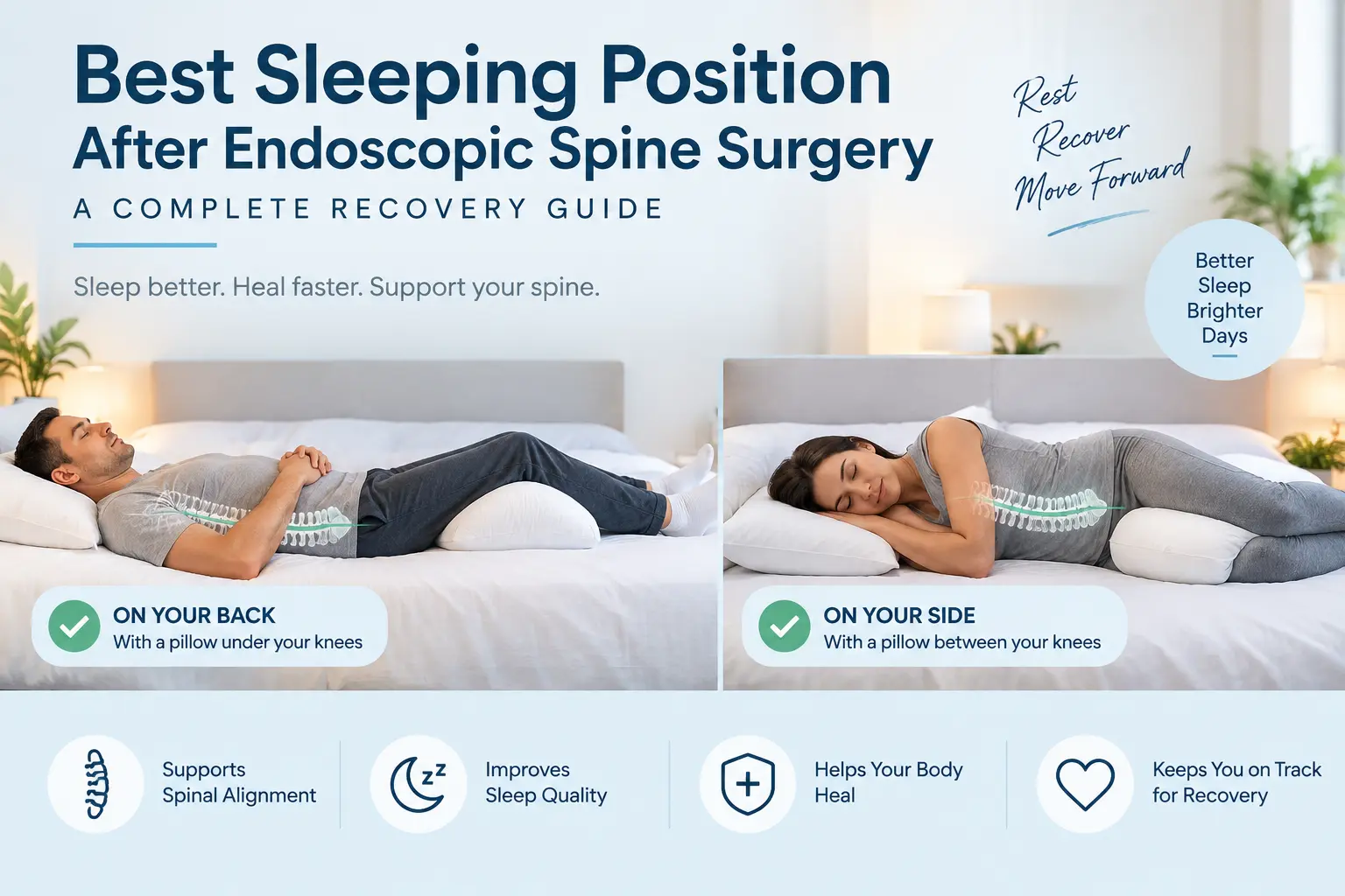 Best Sleeping Position After Endoscopic Spine Surgery: A Complete Recovery Guide